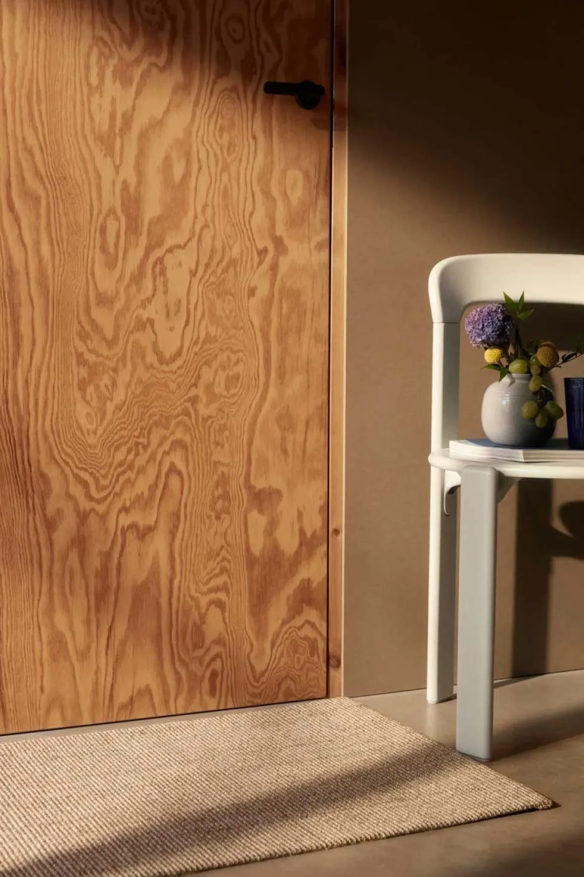 Dørmatte - Sisal Jenny Natural Grey 60x90cm