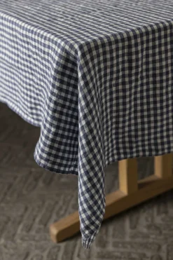 Duk - Blue Small Gingham