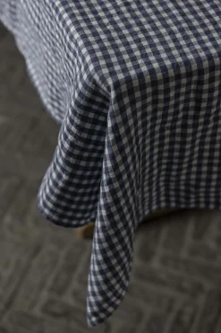 Duk - Blue Small Gingham