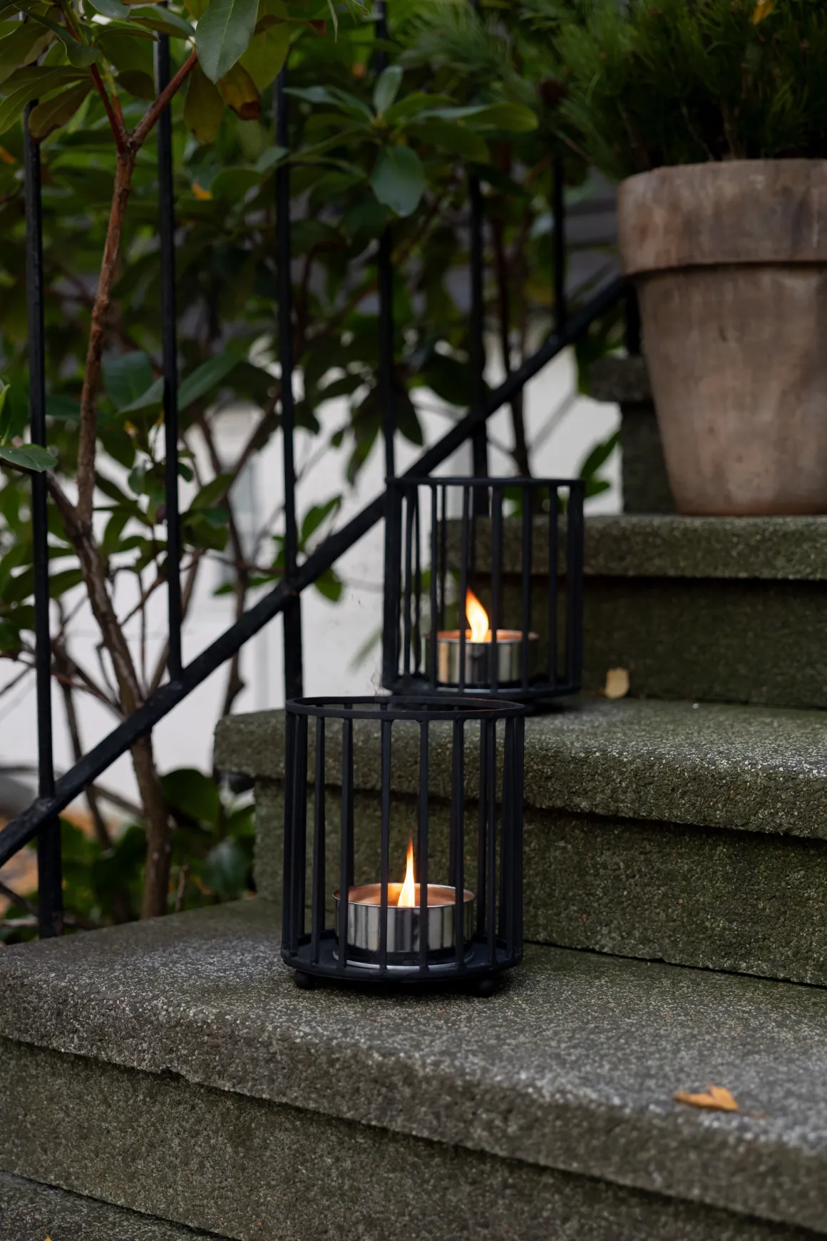 Fakkelholder - Dia17xh20cm Jern