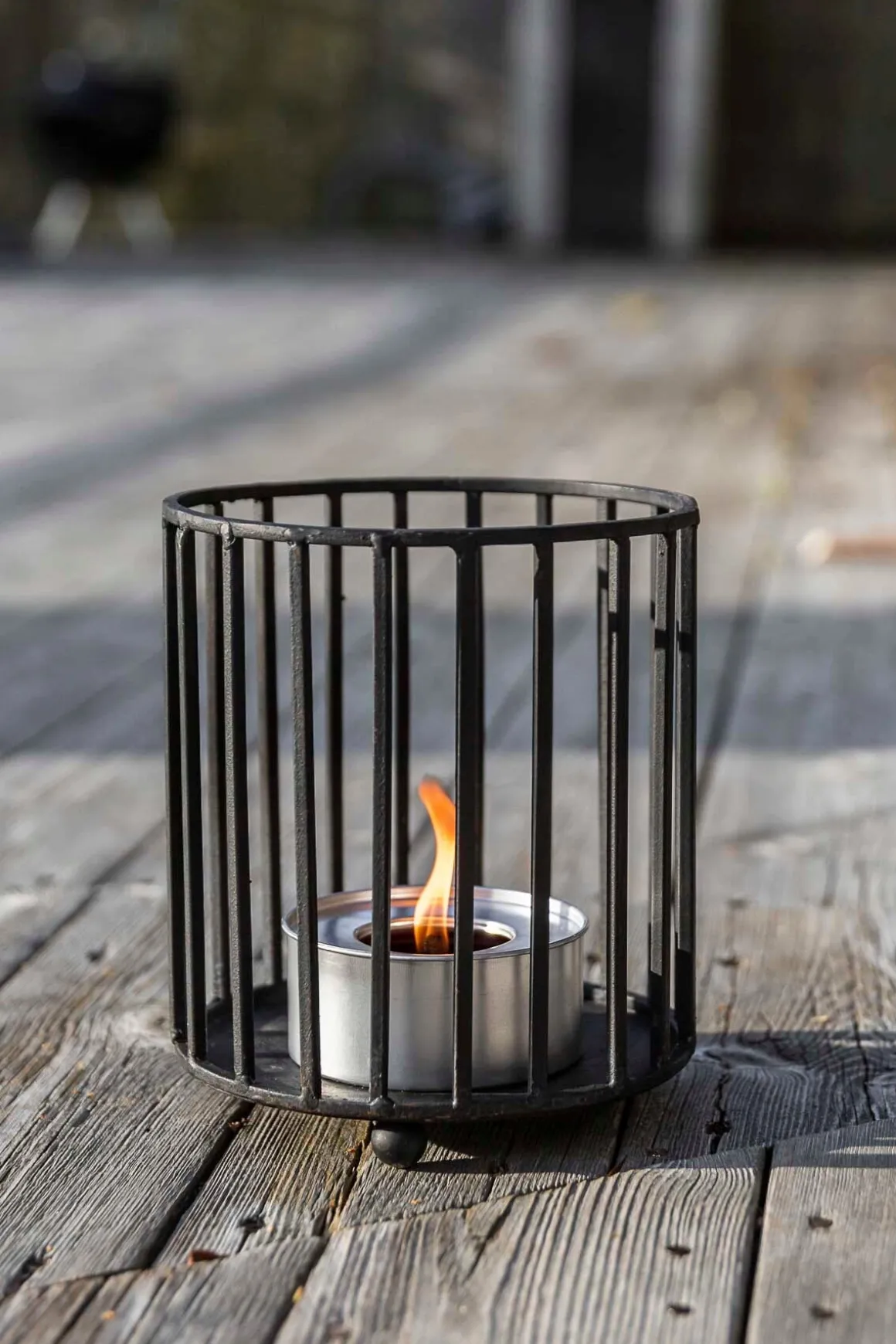 Fakkelholder - Dia17xh20cm Jern