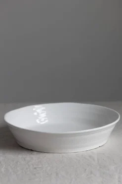 Fat - Capri dia37cm Hvit