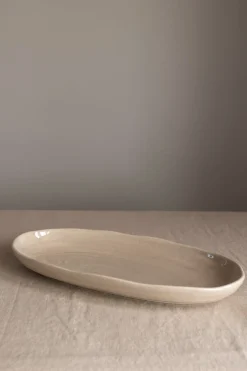 Fat - Capri Oval 17x34cm Havre