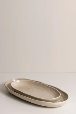 Fat - Capri Oval 17x34cm Havre