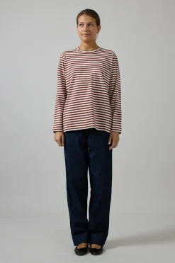 Genser - Circular Long Sleeve Mix Rust