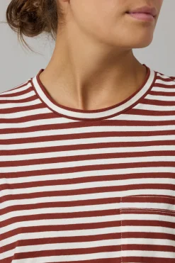 Genser - Circular Long Sleeve Mix Rust