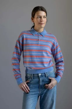 Genser - Collegiate Stripe Polo