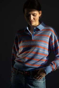 Genser - Collegiate Stripe Polo