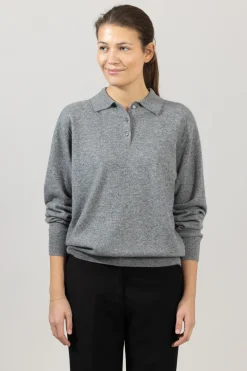 Genser - Estate Pique Grey Melange