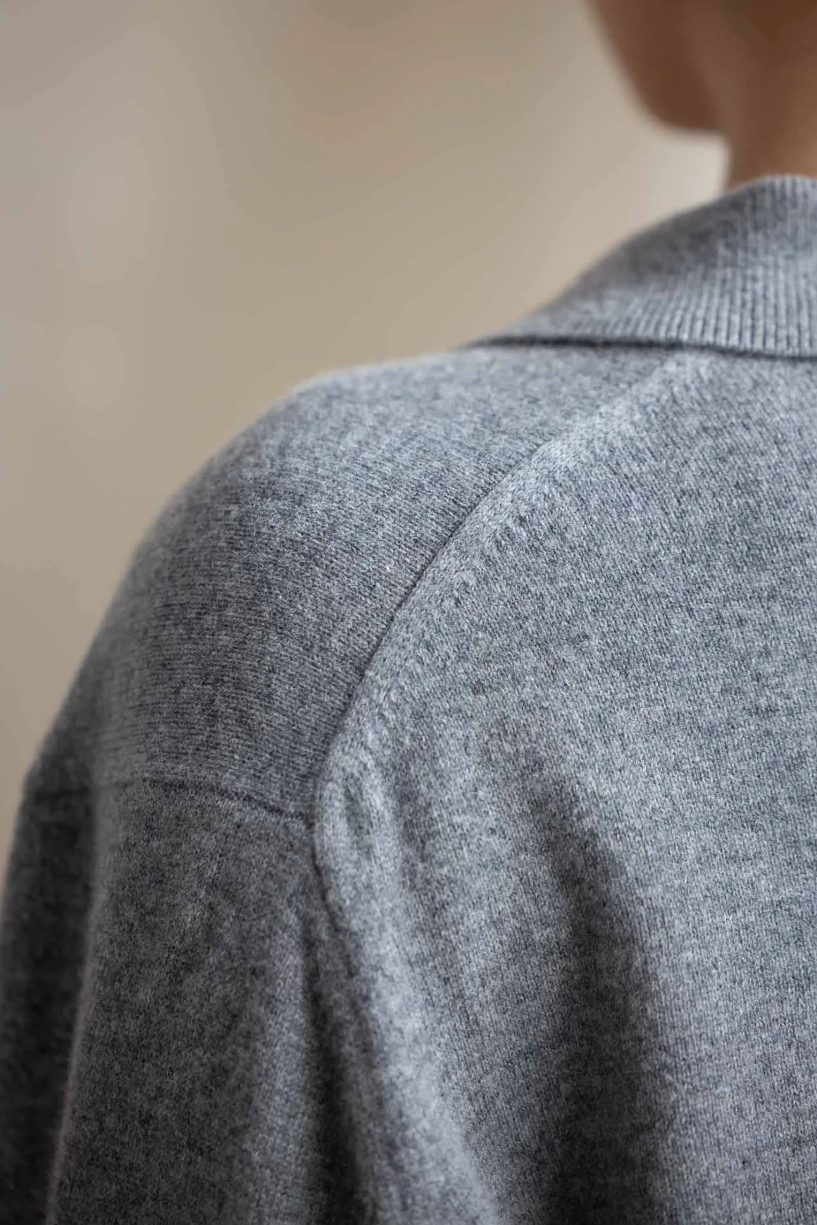 Genser - Monterey Button Down Polo Gray Melange