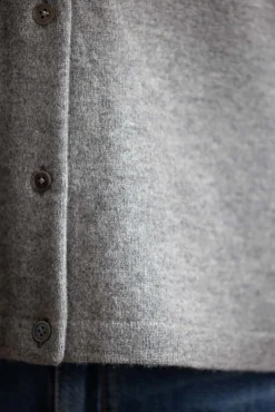 Genser - Monterey Button Down Polo Gray Melange