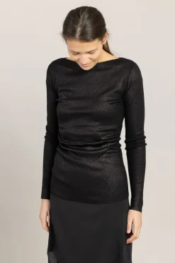 Genser - Shimmering Merino Black
