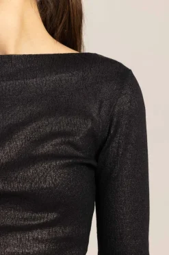 Genser - Shimmering Merino Black