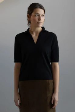 Genser - Silk Blend S/S Polo