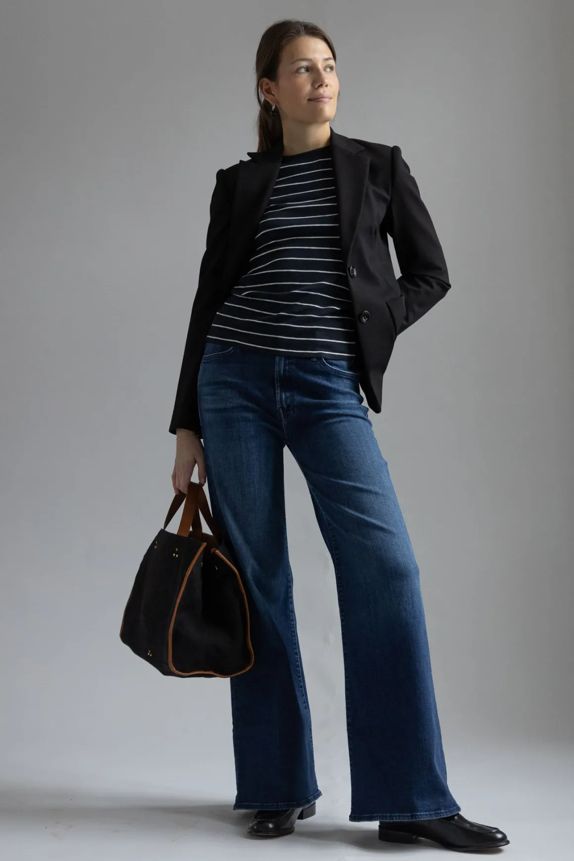 Genser - Striped Crew Coastal Combo