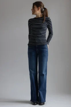 Genser - Striped Crew Coastal Combo