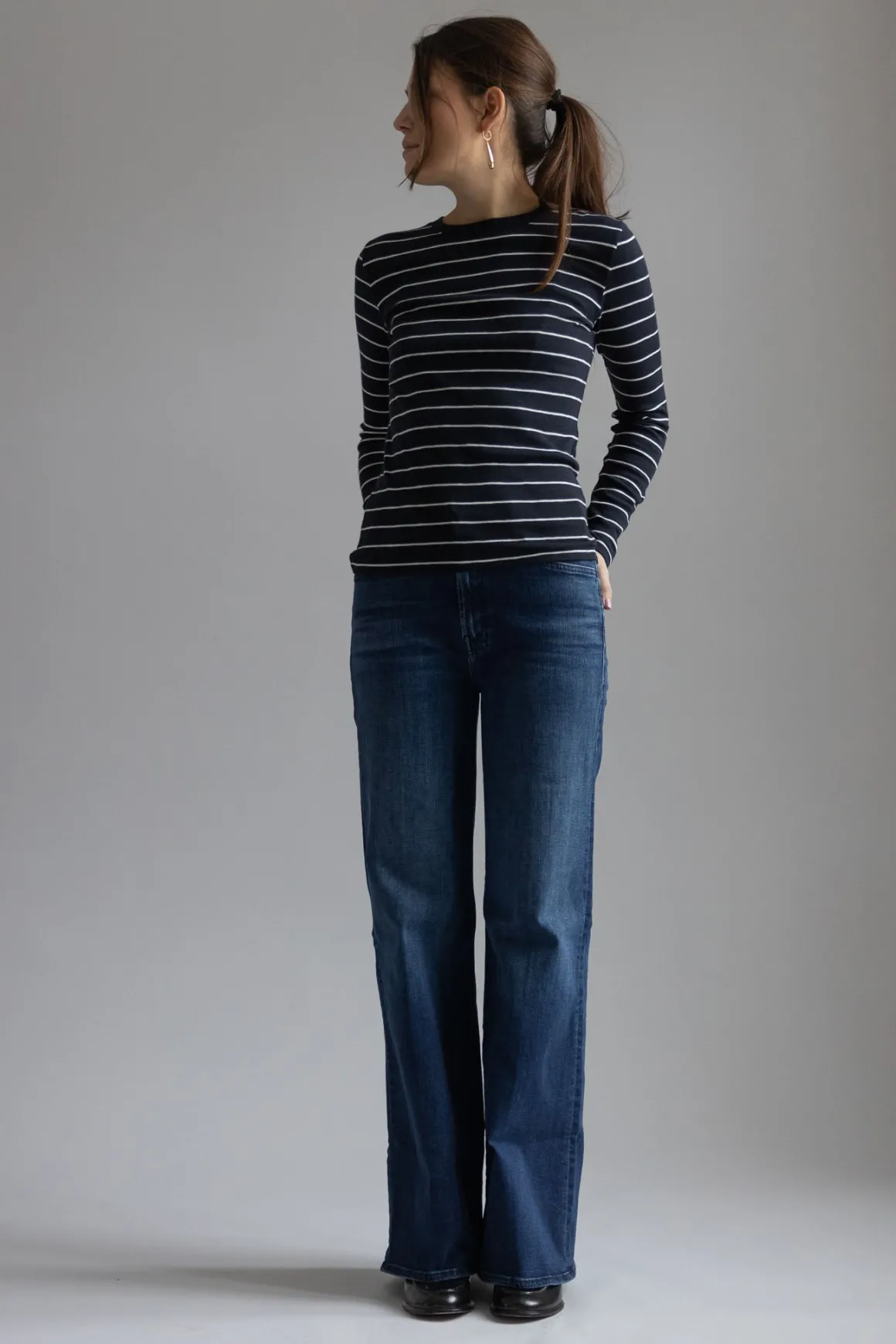 Genser - Striped Crew Coastal Combo