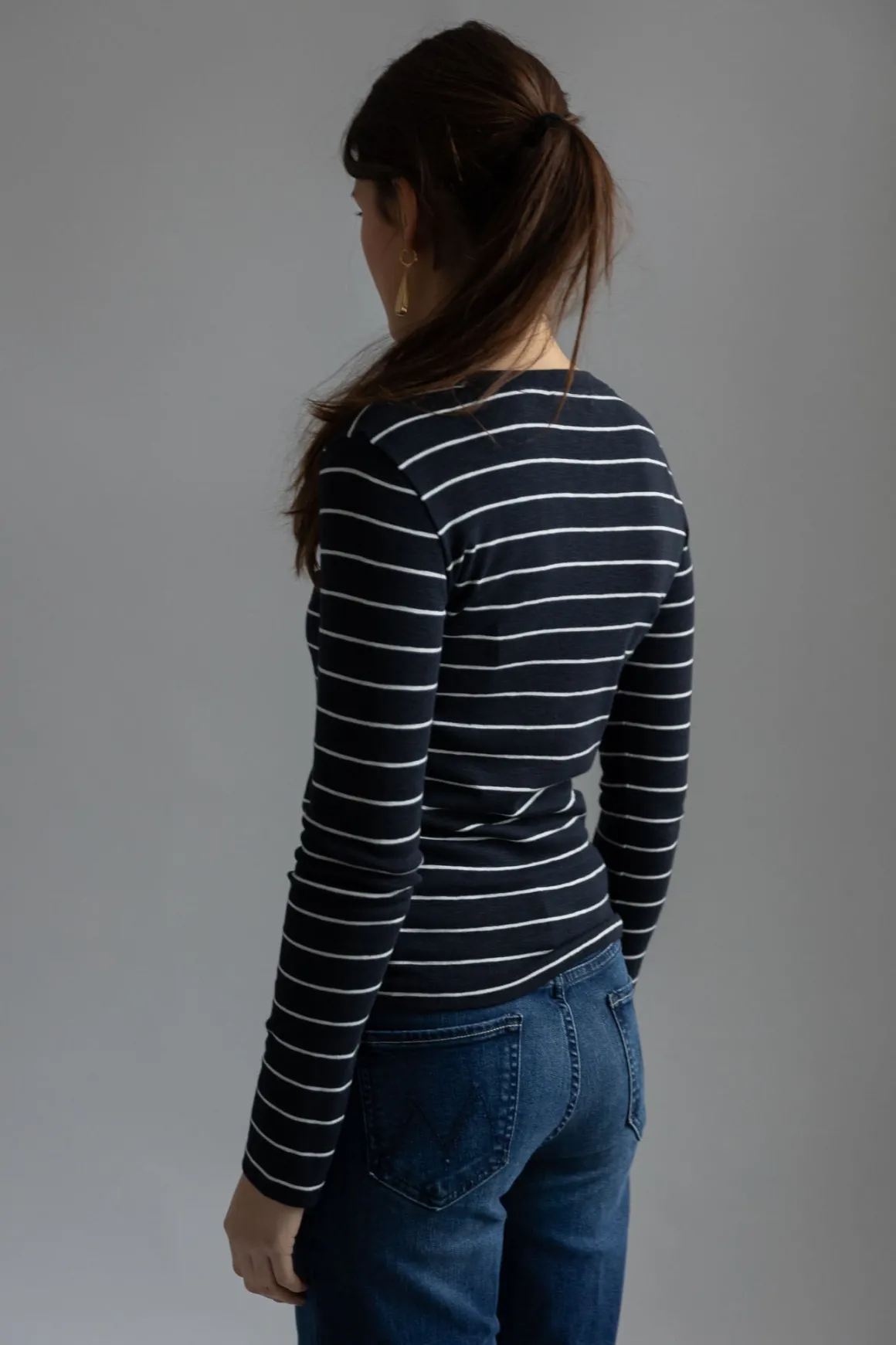 Genser - Striped Crew Coastal Combo