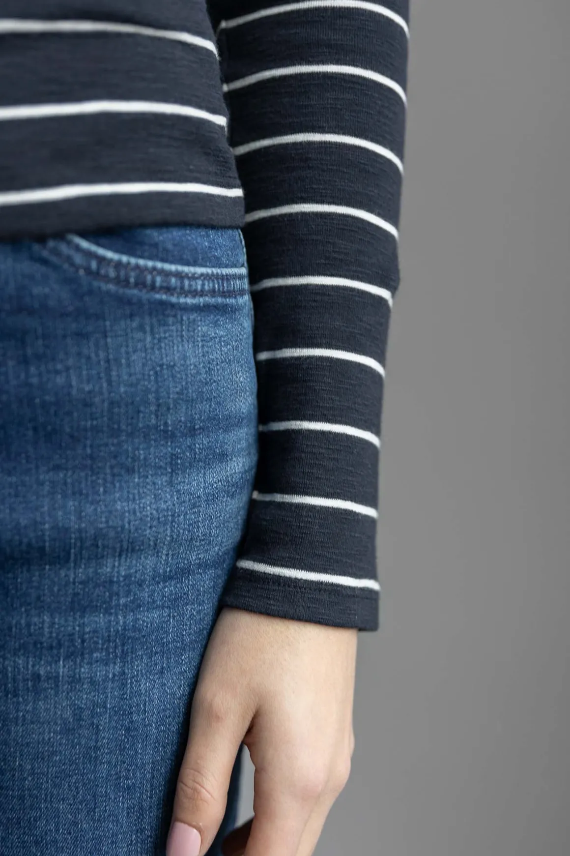 Genser - Striped Crew Coastal Combo