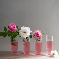 Glass - Ripple Long Drink 4pk Clear