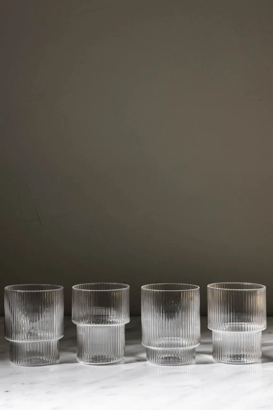 Glass - Ripple 4pk 20cl Klar