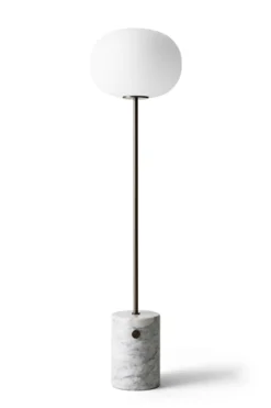 Gulvlampe - JWDA White Marble/Bronzed Brass