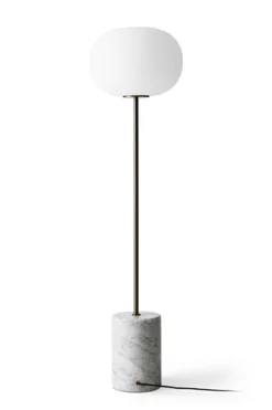 Gulvlampe - JWDA White Marble/Bronzed Brass