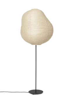 Gulvlampe - Kurbis Tall Natur/Sort