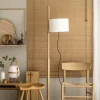 Gulvlampe - TMM Natural Oak White Parchment