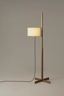 Gulvlampe - TMM Natural Oak White Parchment