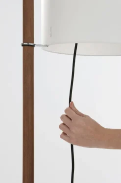 Gulvlampe - TMM Natural Oak White Parchment