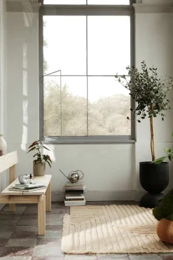 Gulvteppe - Crease 160x250cm Light Sand