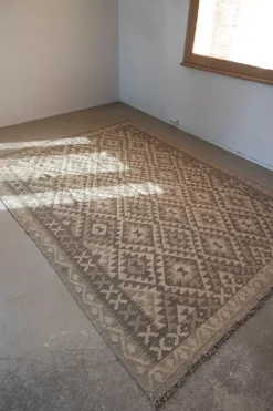 Gulvteppe - Kelim 170x240cm Light Grey