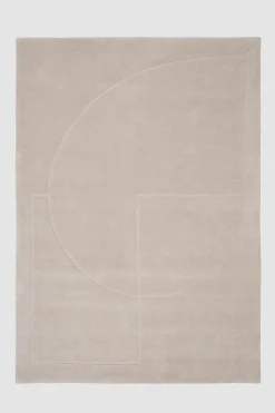 Gulvteppe - Lineal Poem Beige