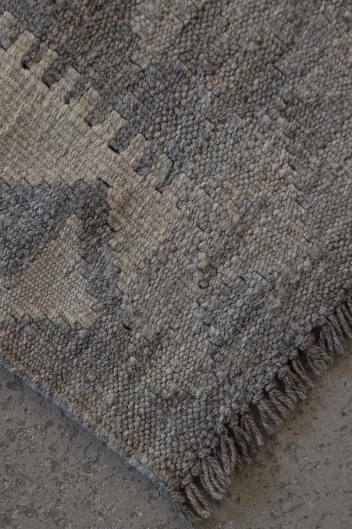 Gulvteppe - Natural Kelim 200x300 Light Grey