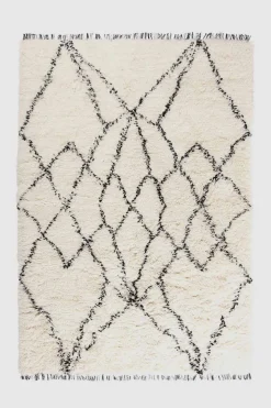 Gulvteppe - Ruffle Black