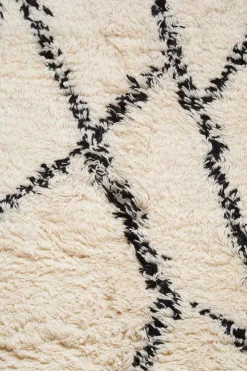 Gulvteppe - Ruffle Black