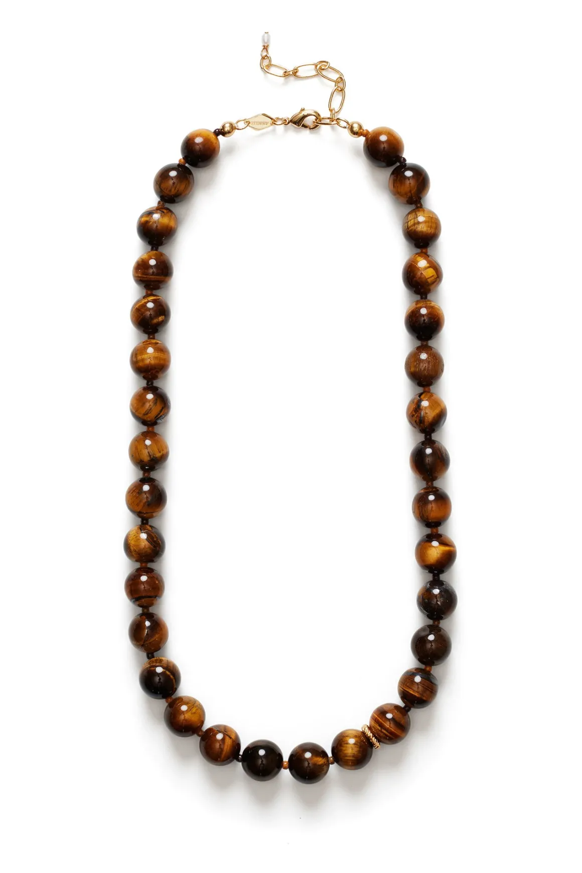 Halskjede - Ball Eye Of The Tiger