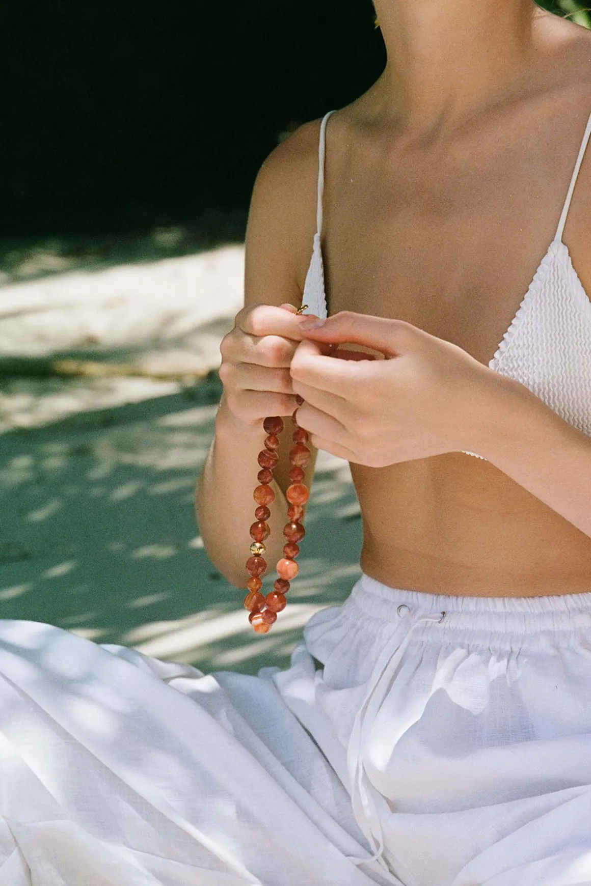 Halskjede - Caramel Drops Gold