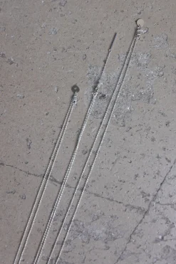 Halskjede - Fasettert Anker Silver 50-55 cm