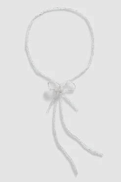 Halskjede - Pearl Bow Tie