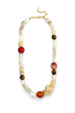 Halskjede - Seaside Caramel Cream