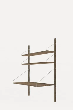 Hylle - Library Dark Oak Desk Section H1148