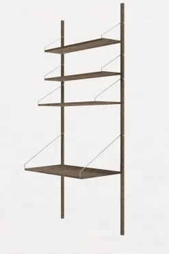 Hylle - Library Dark Oak Desk Section H1852