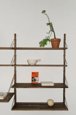 Hylle - Library H1148 Dark Oak Single set W80