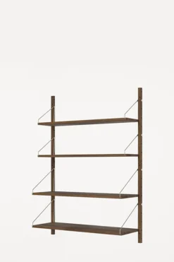 Hylle - Library H1148 Dark Oak Single set W80