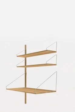 Hylle - Library Natural Oak Desk Add-on H1148