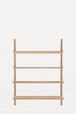 Hylle - Library Natural Oak Single set H1148 W80