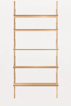 Hylle - Library Natural Oak Single Set H1852 W80