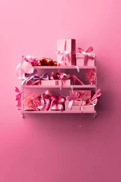 Hylle - Pocket 60x15xh50 Metall Fuchsia